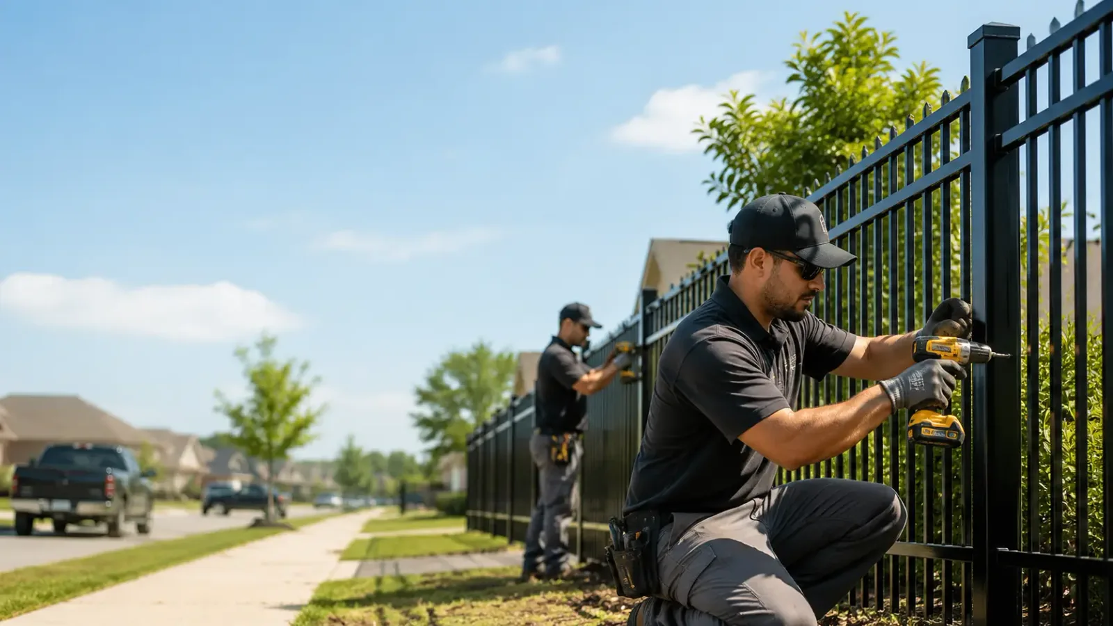 Metal Fence Installation in Wellington, IL